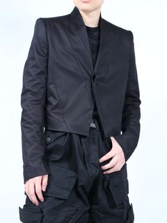 JULIUS - 【24SS】スタンドカラー プリズム ショート丈 テーラード 