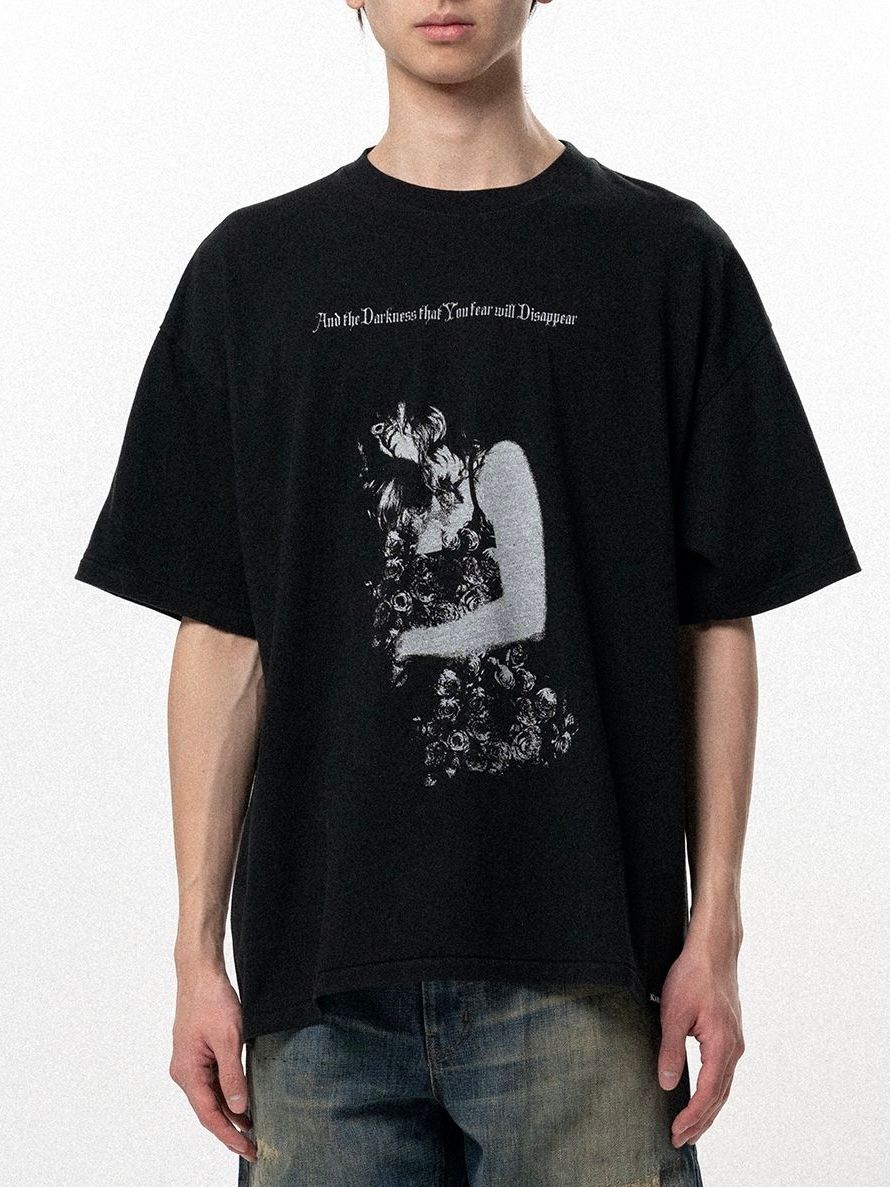 【26SS】"スイート スマイル" Tシャツ / "SWEET SMILE" T-SHIRT / ブラック