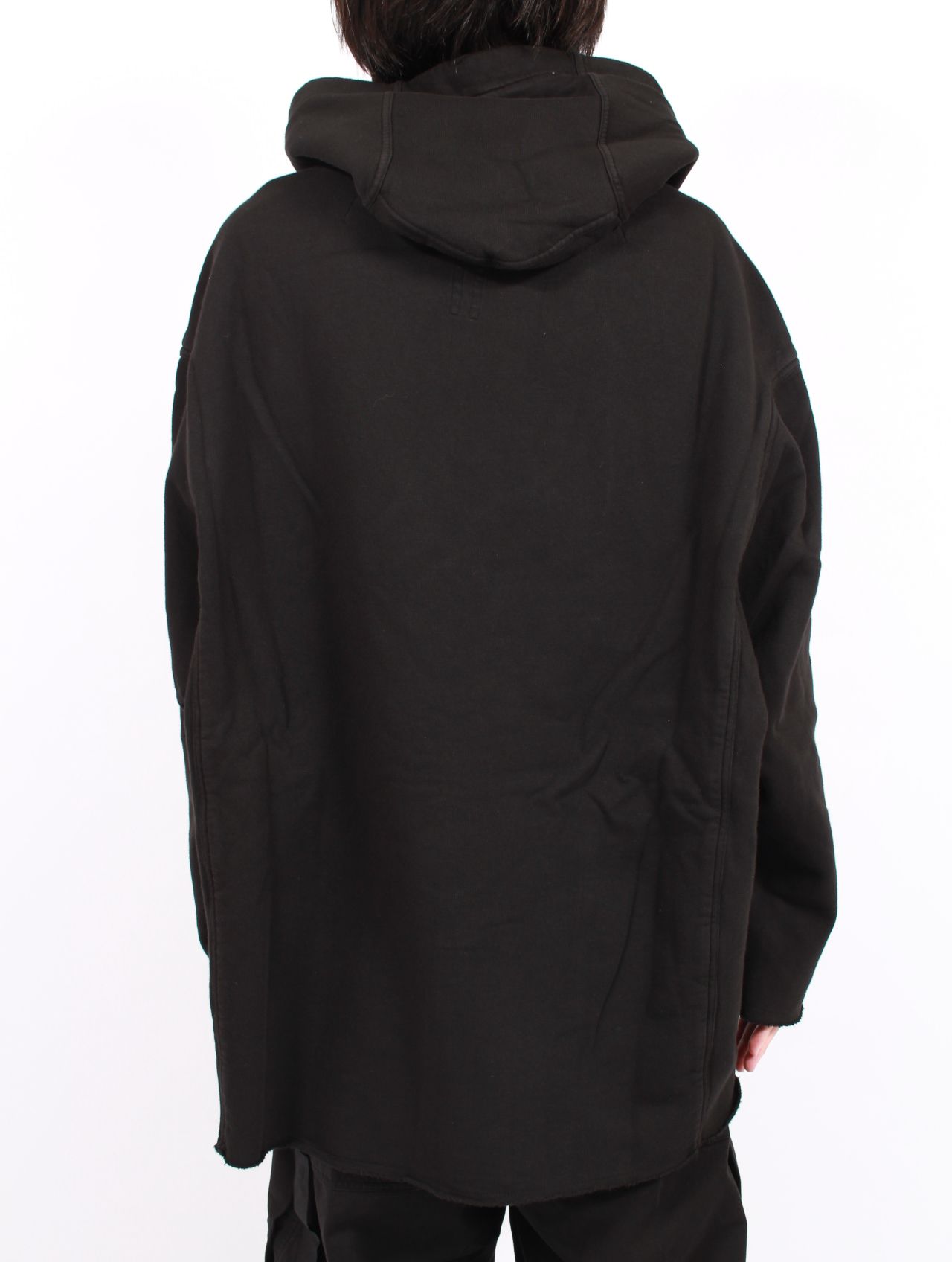 【25AW】ピーター フーディー グラフィック パーカー / PETER HOODIE / ブラック × パール