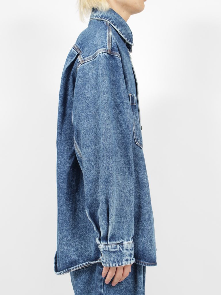 HED MAYNER - 【23AW】オーバーサイズ デニムシャツ / DENIM OVERSHIRT 