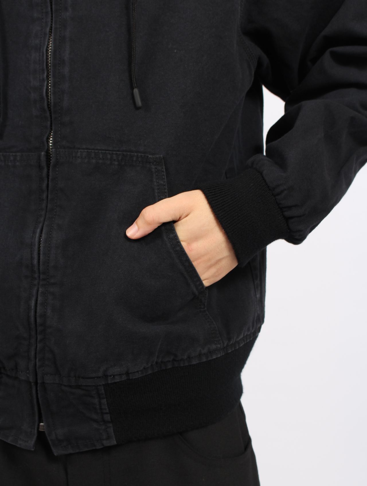 【25AW】ダック フーディー パーカー / DUCK HOODIE / ブラック