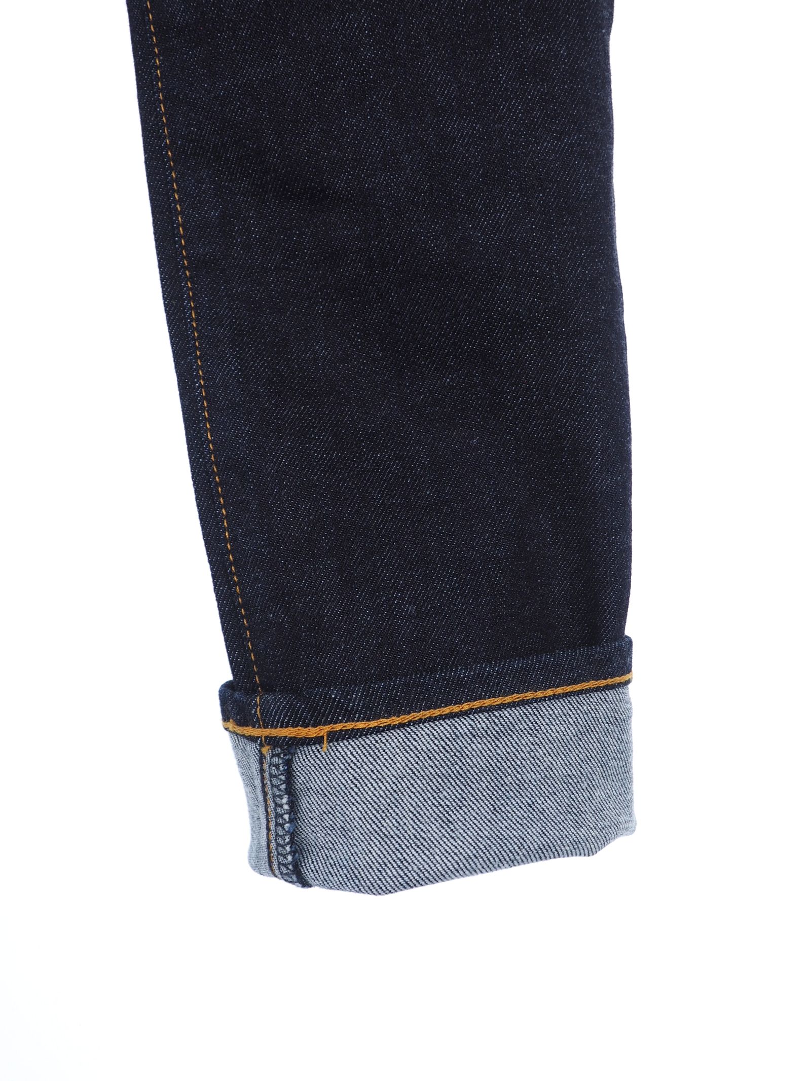 エンボス加工 テーパードデニム PANTS DENIM EMBOSSED MONOGRAM / インディゴ