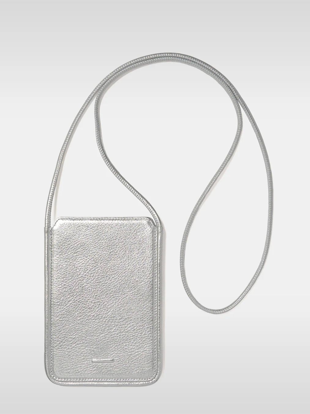 ウォレットバッグ / WALLET BAG / シルバー