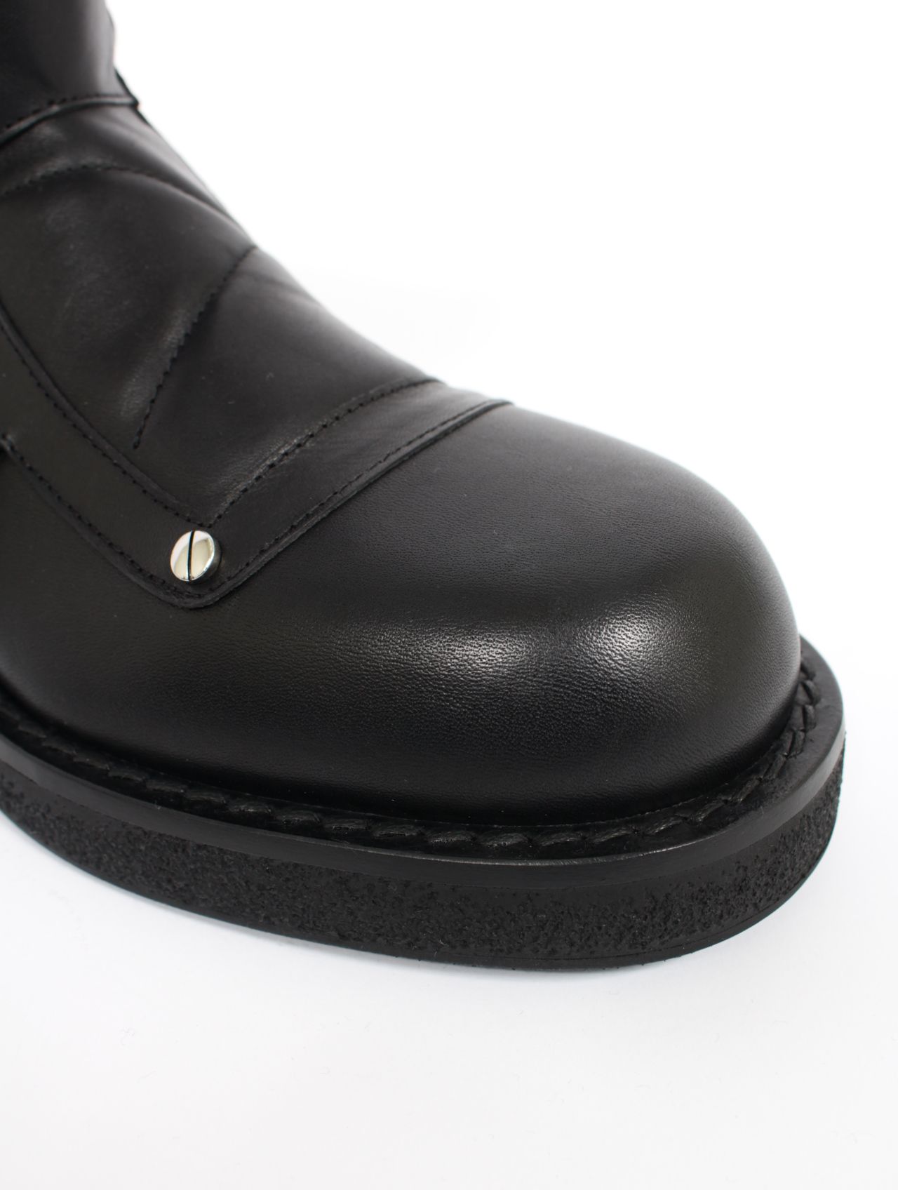 【25AW】スネ アンクル サイドジップ ブーツ / SUNE UNCLE SIDE ZIP BOOT / ブラック