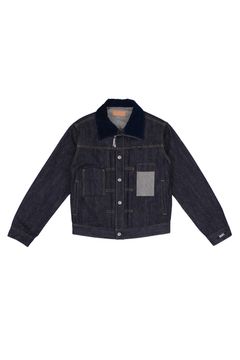 【27SS】 セルビッジ デニム ジャケット / SELVEDGE DENIM JACKET / RIGID INDIGO ( リジット インディゴ )