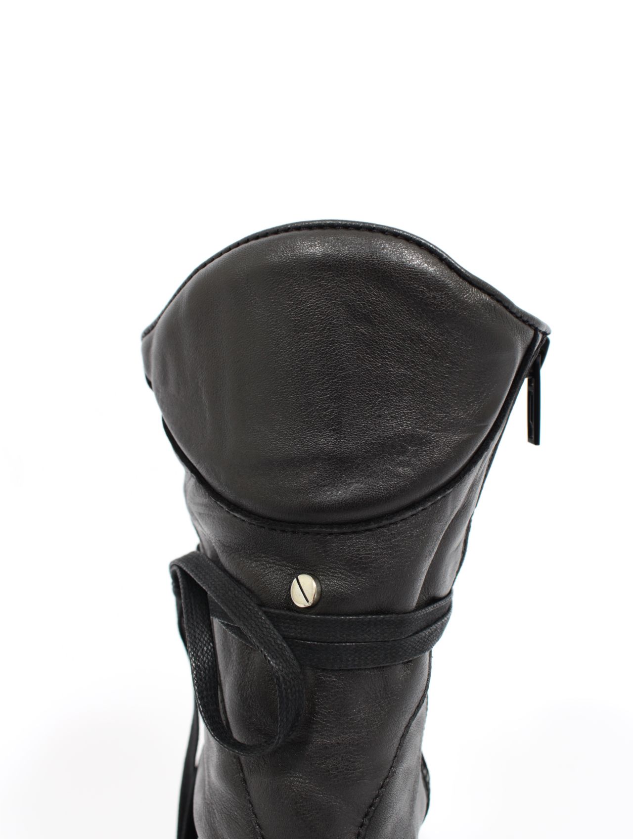 【25AW】パルネ ボクシング ハイカット スニーカー / PALNE BOXING HIGH CUT SNEAKER / ブラック