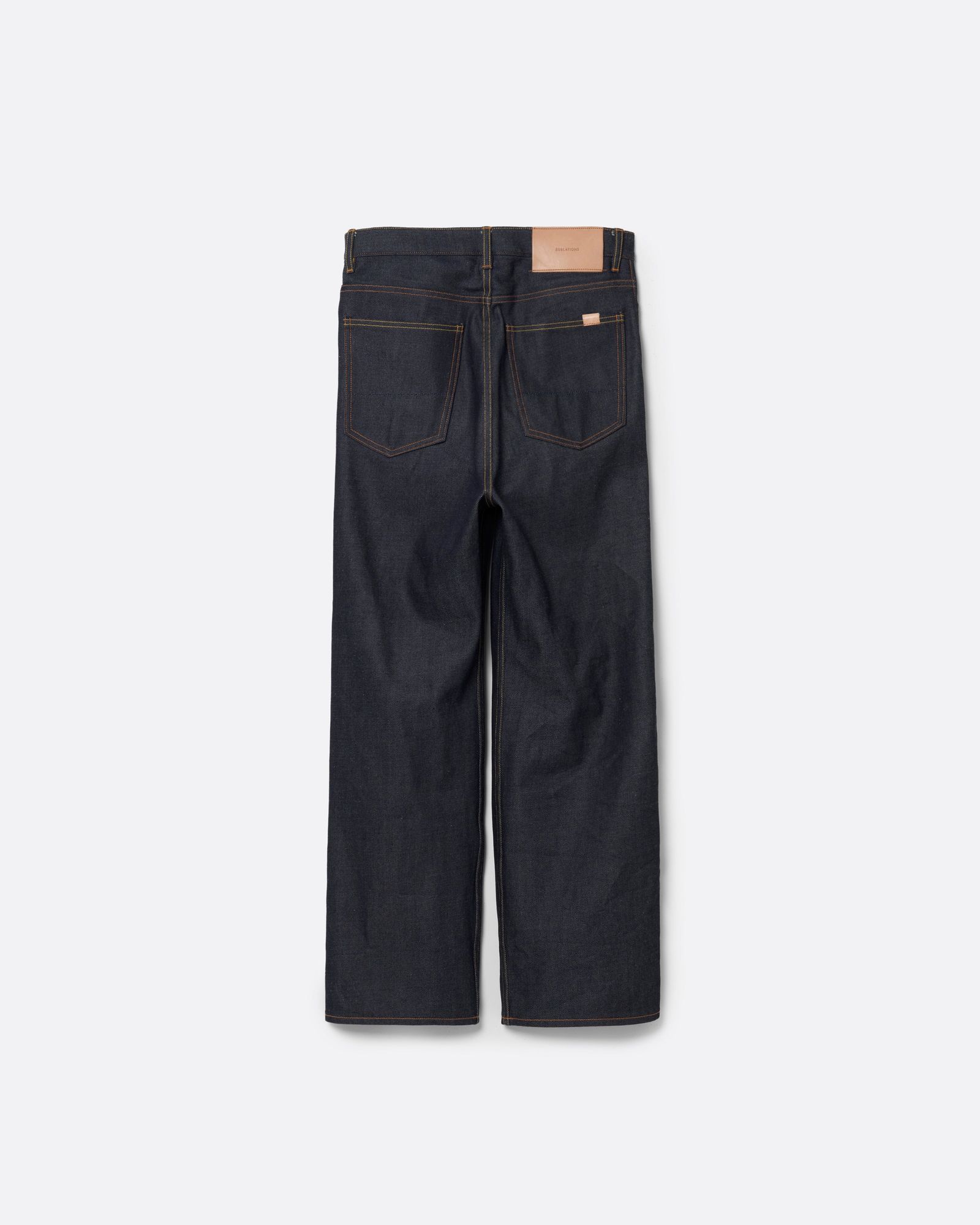 【27SS】 2タック ワイド デニムパンツ / 2TUCK WIDE DENIM PANTS -ENTASIS Mk-Ⅱ- / リジットインディゴ