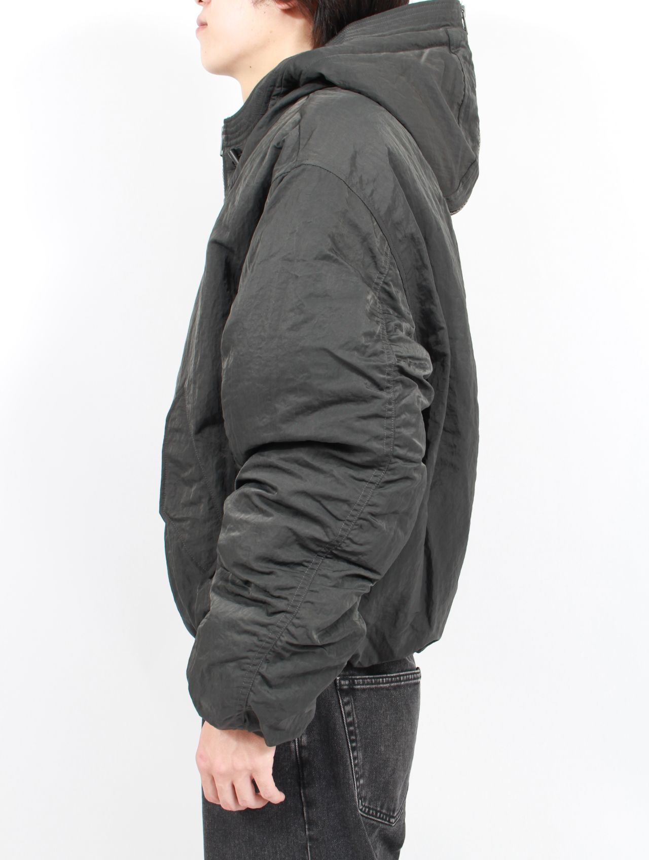 【25AW】エクスプローラー ジャケット ブルゾン / EXPLORER JACKET / DARK GREY VINTAGE NYLON(ダーク グレー)