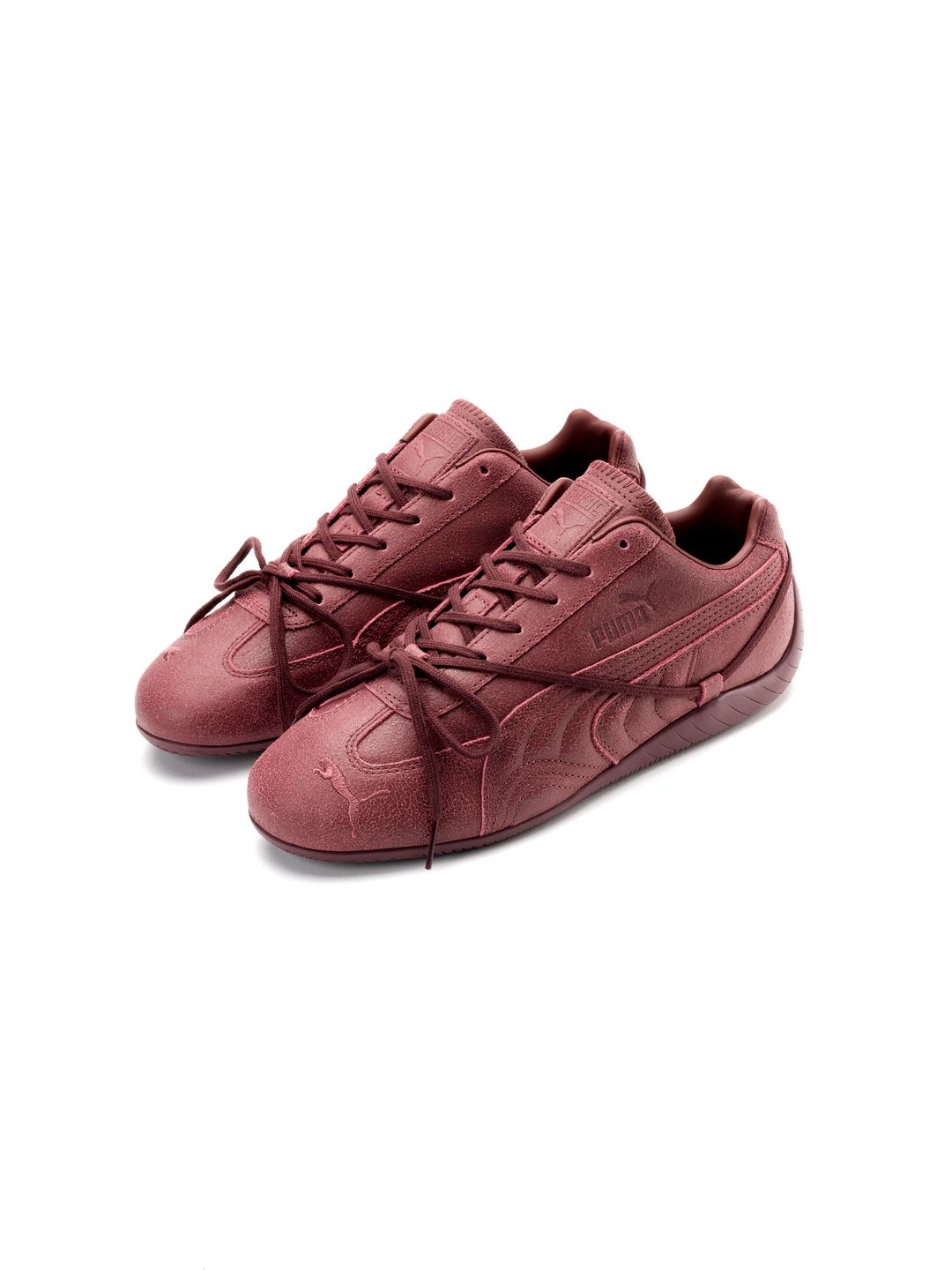 【BLACKPINK ブラックピンク ロゼコラボ】 スピードキャット スニーカー / SPEEDCAT VTG BURGUNDY X ROSE / 01 BURGUNDY-AUBE ( レッド )