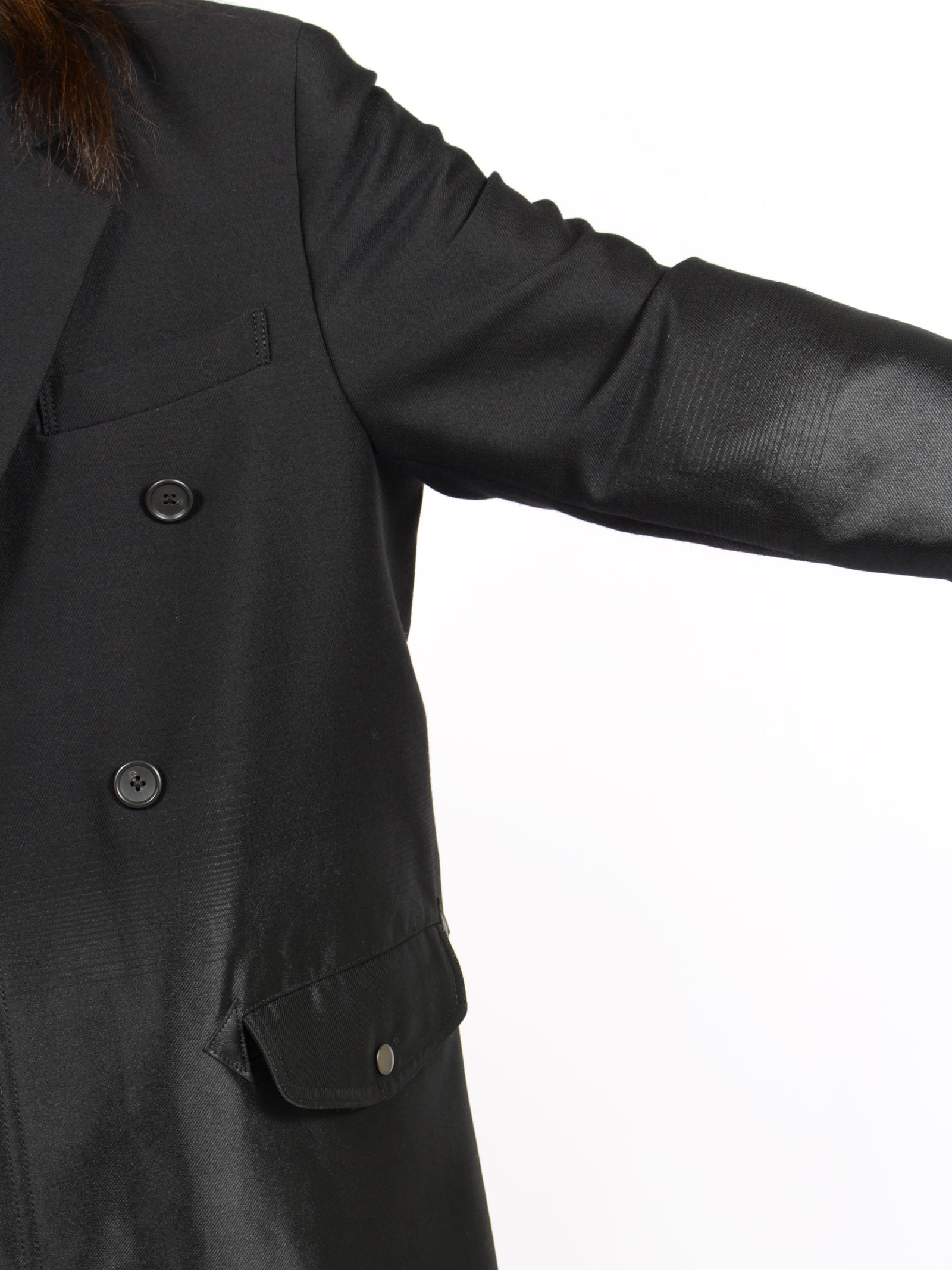 【26AW】テーラード エヌ スリービー ジャケット / TAILORED N-3B JACKET / ブラック