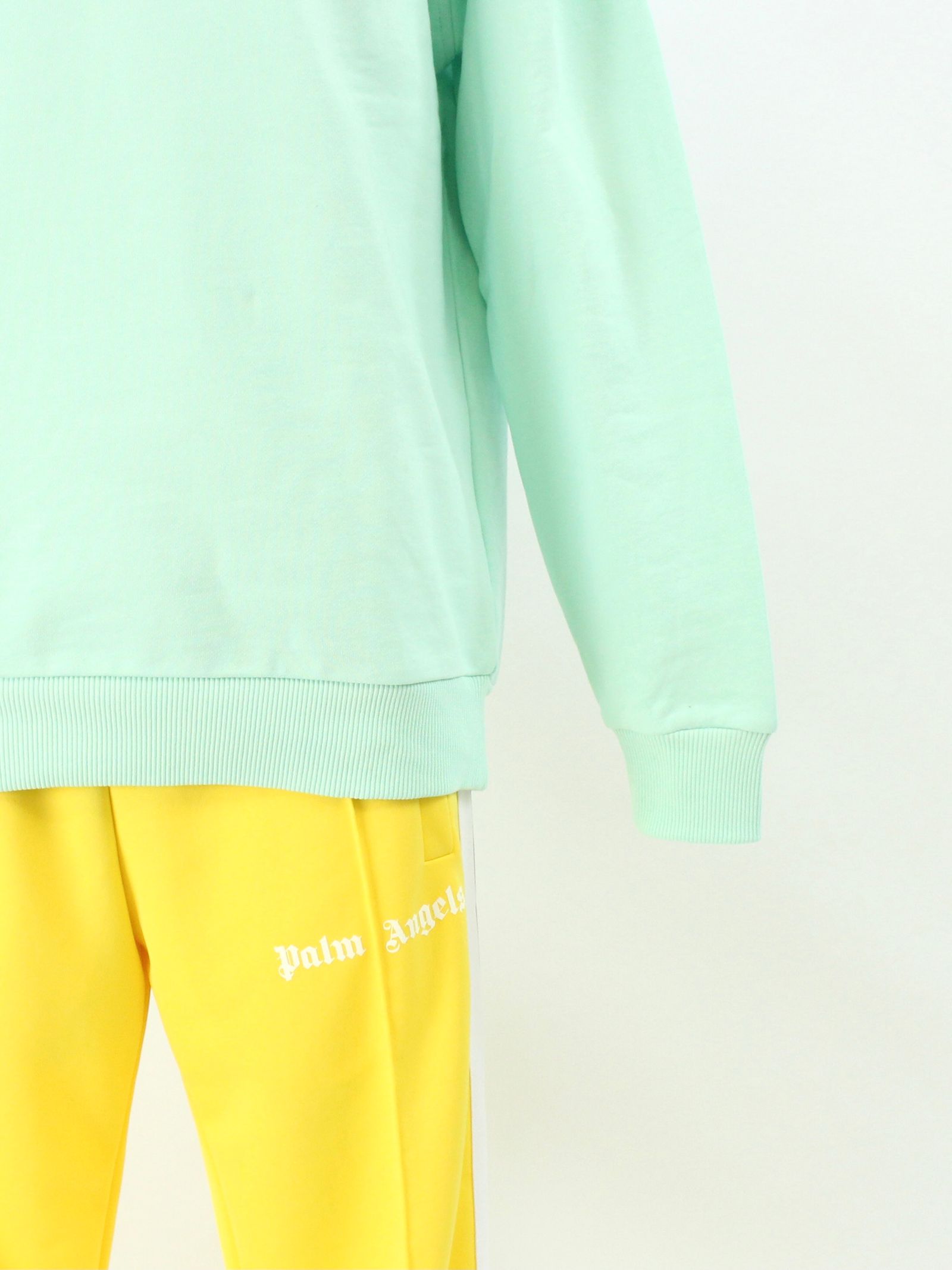 刺繍ロゴ スウェット / FAIR AQUA SWEATSHIRT WITH MULTI LOGO / アクア × マルチ