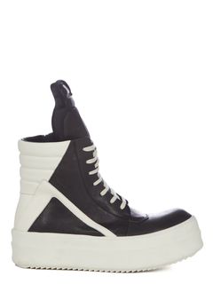 【25AW】メガバンパー ジオバスケット スニーカー / MEGA BUMPER GEOBASKET / ブラック×ホワイト