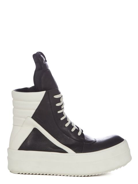 【25AW】メガバンパー ジオバスケット スニーカー / MEGA BUMPER GEOBASKET / ブラック×ホワイト