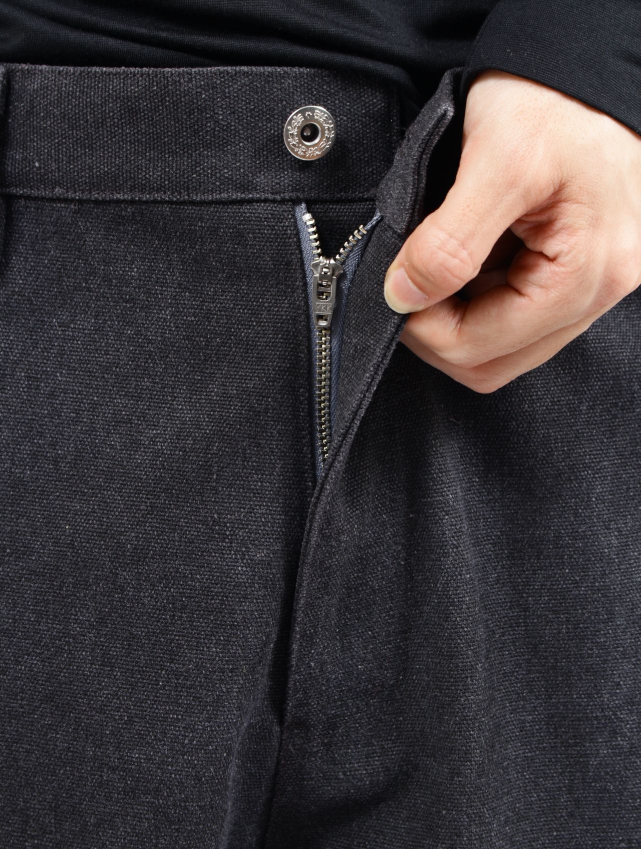 【26SS】 3D ショート デニム パンツ / 3D SHORT DENIM PANTS / ダークグレー