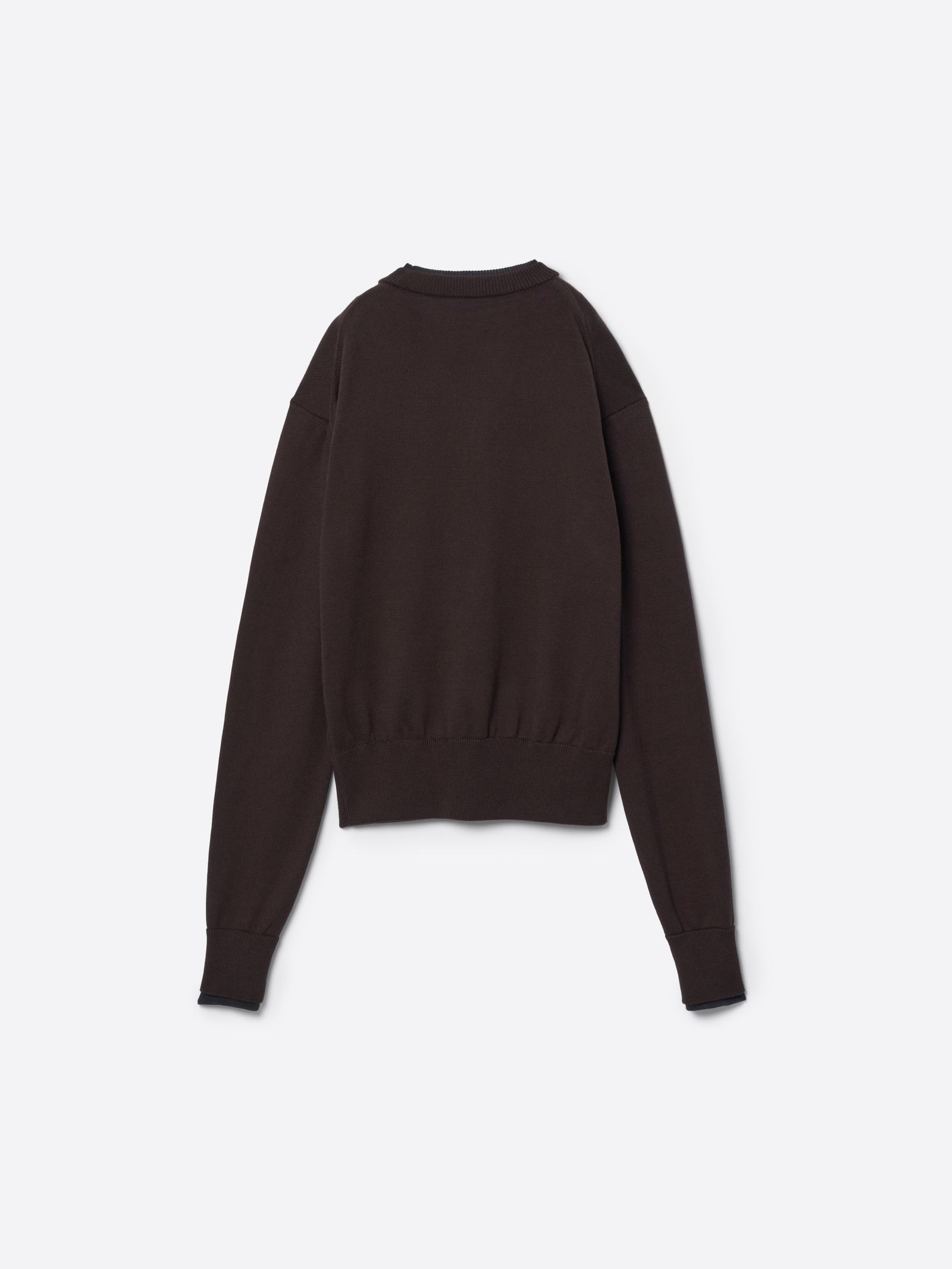 【26AW】コンパクト ライナー カーディガン / COMPACT LINER CARDIGAN .16 / チャコール