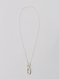 【HERMES】シェーヌダンクル アミュレット ネックレス シルバー925 / CHAINE DANCRE AMULET / シルバー