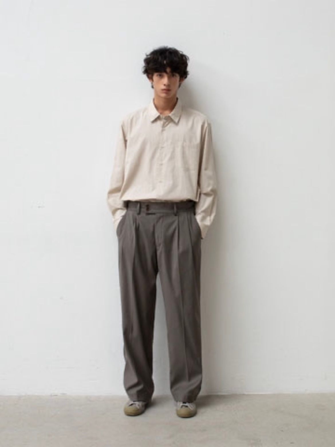 【25AW】サンティアゴ スラックス / SANTIAGO SLACKS / ミンク