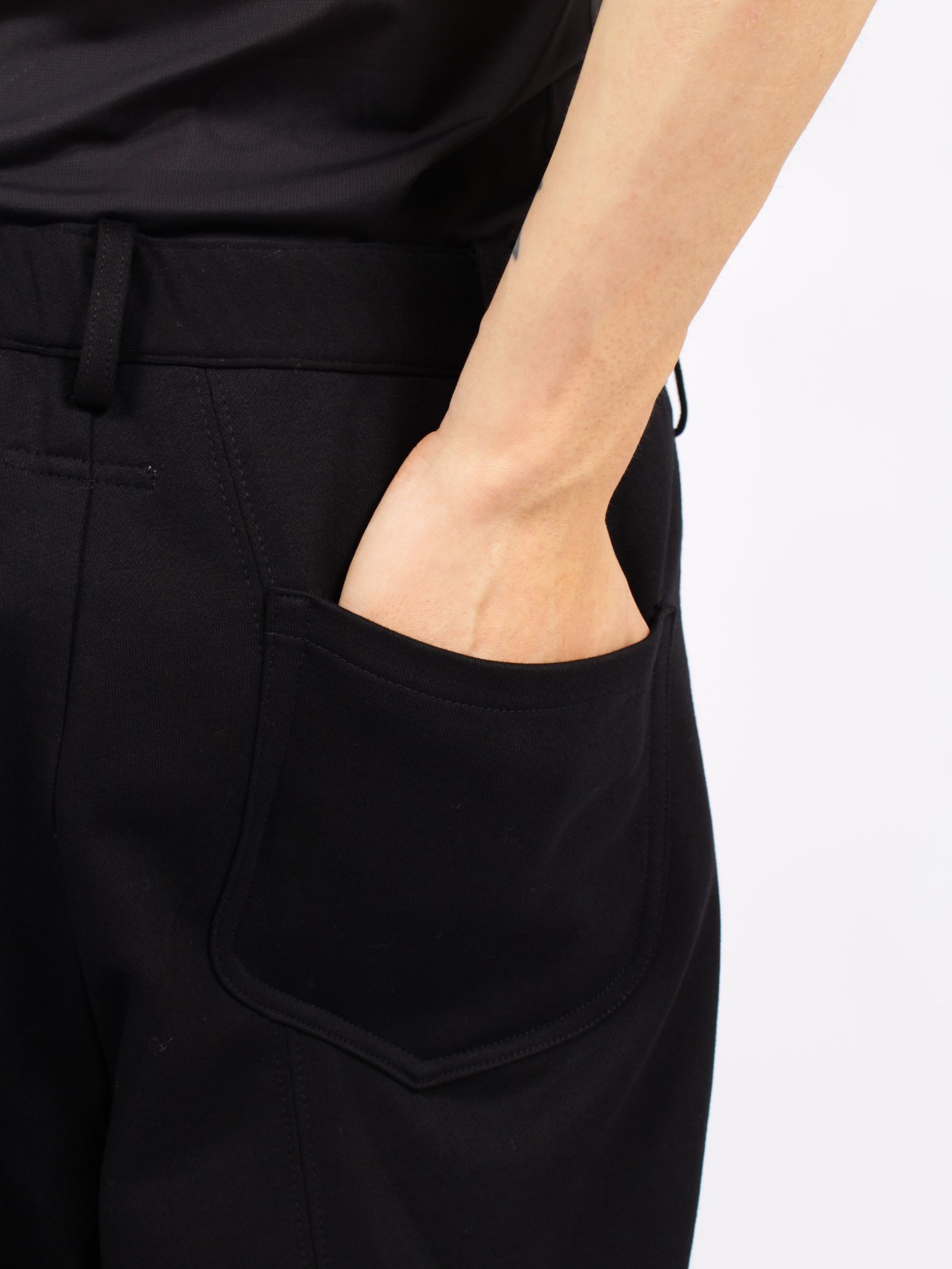 【26AW】ゲイター スウェットパンツ フレアパンツ / GAITER SWEAT PANTS / ブラック