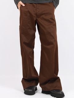 【25AW】ツイステッド ワーク パンツ / TWISTED WORK PANTS / ブラウン