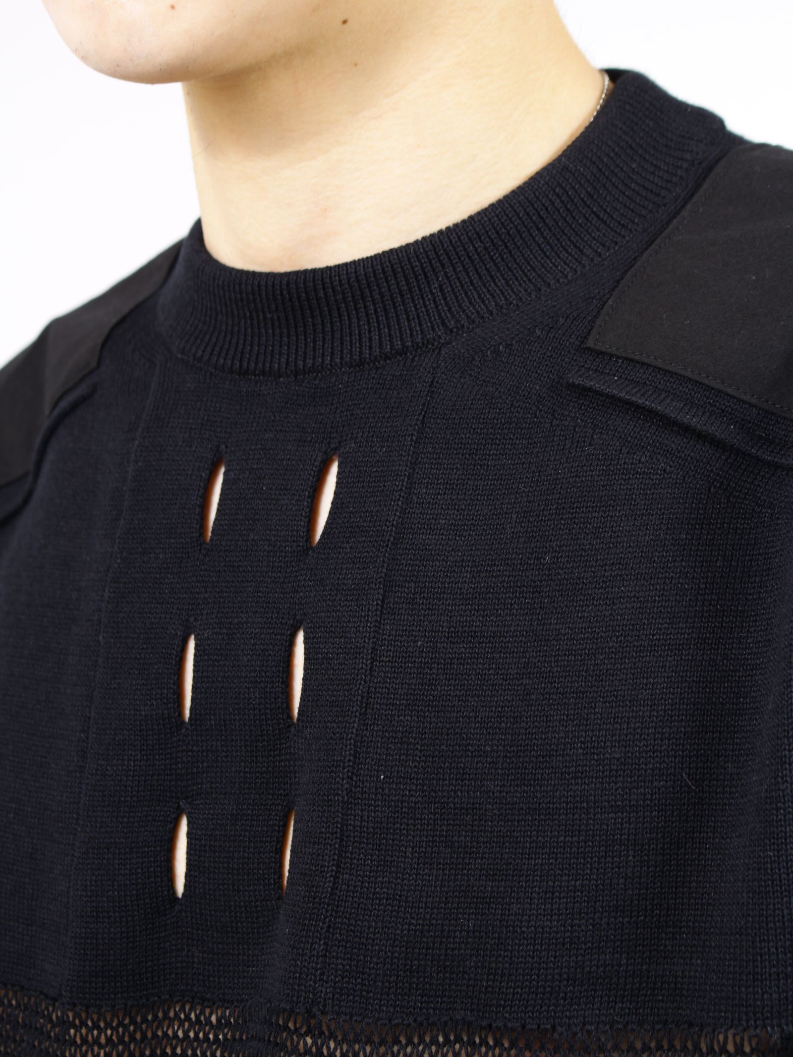 【26SS】ファング ニット / FANG KNIT / ブラック