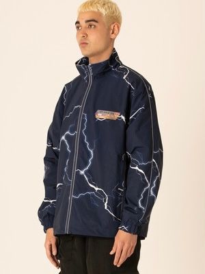 ライトニング トラック ナイロンジャケット / LIGHTNING TRACK JACKET / ネイビー