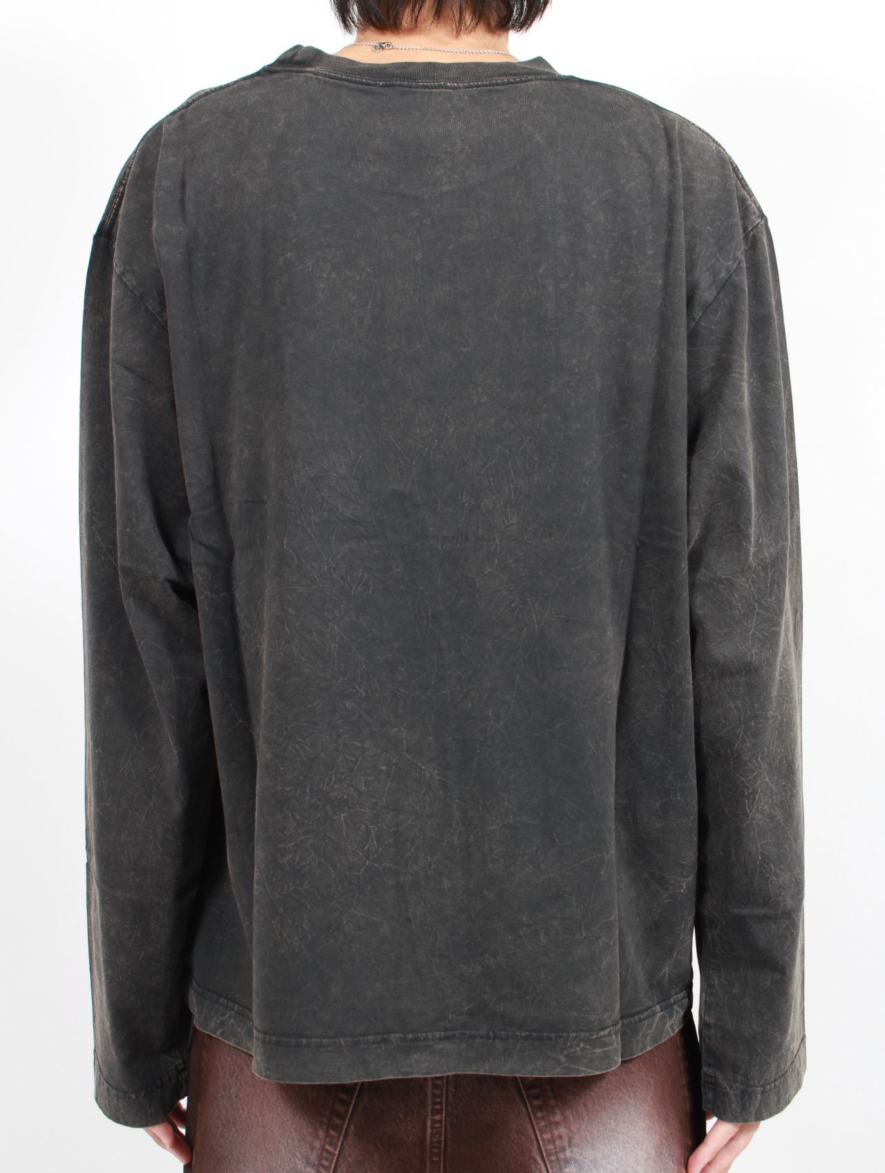【25AW】スパーク ロングスリーブ 長袖 Tシャツ / SPARK LONGSLEEVE / WASHED BLACK JERSEY(ウォッシュブラック)
