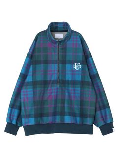 【26AW】 スタンドカラー フリース シャツ / STAND COLLAR FLEECE SHIRT / ブルー