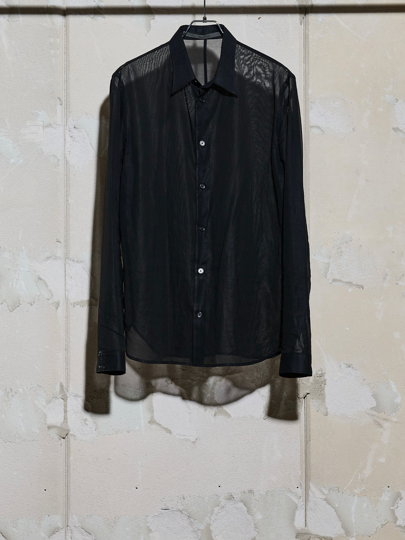 【26SS】ケイブ シャツ / CAVE SHIRT / ブラック