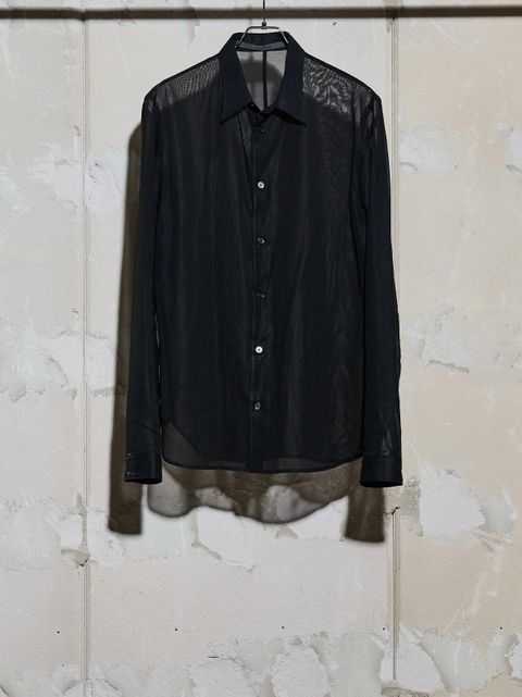 【25SS】ケイブ シャツ / CAVE SHIRT / ブラック