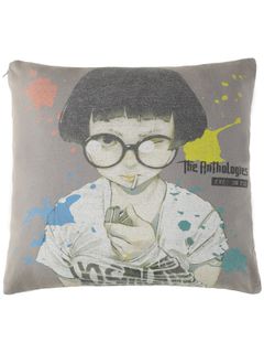 古塔つみ 描き下ろし クッションカバー / COTOH 3rd ALBUM CUSHION COVER / グレー