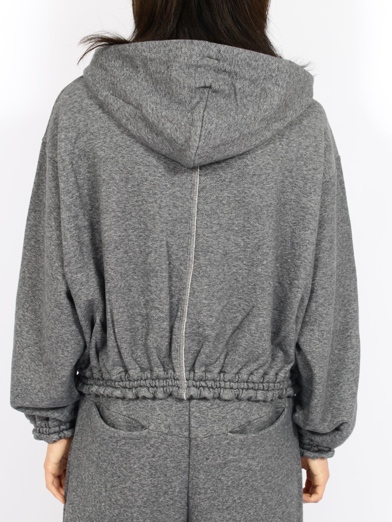 【定番】オーディナリー ホーム オールド スタイル ジップ フーディ / ORDINARY HOME OLD STYLE ZIP HOODIE / チャコール