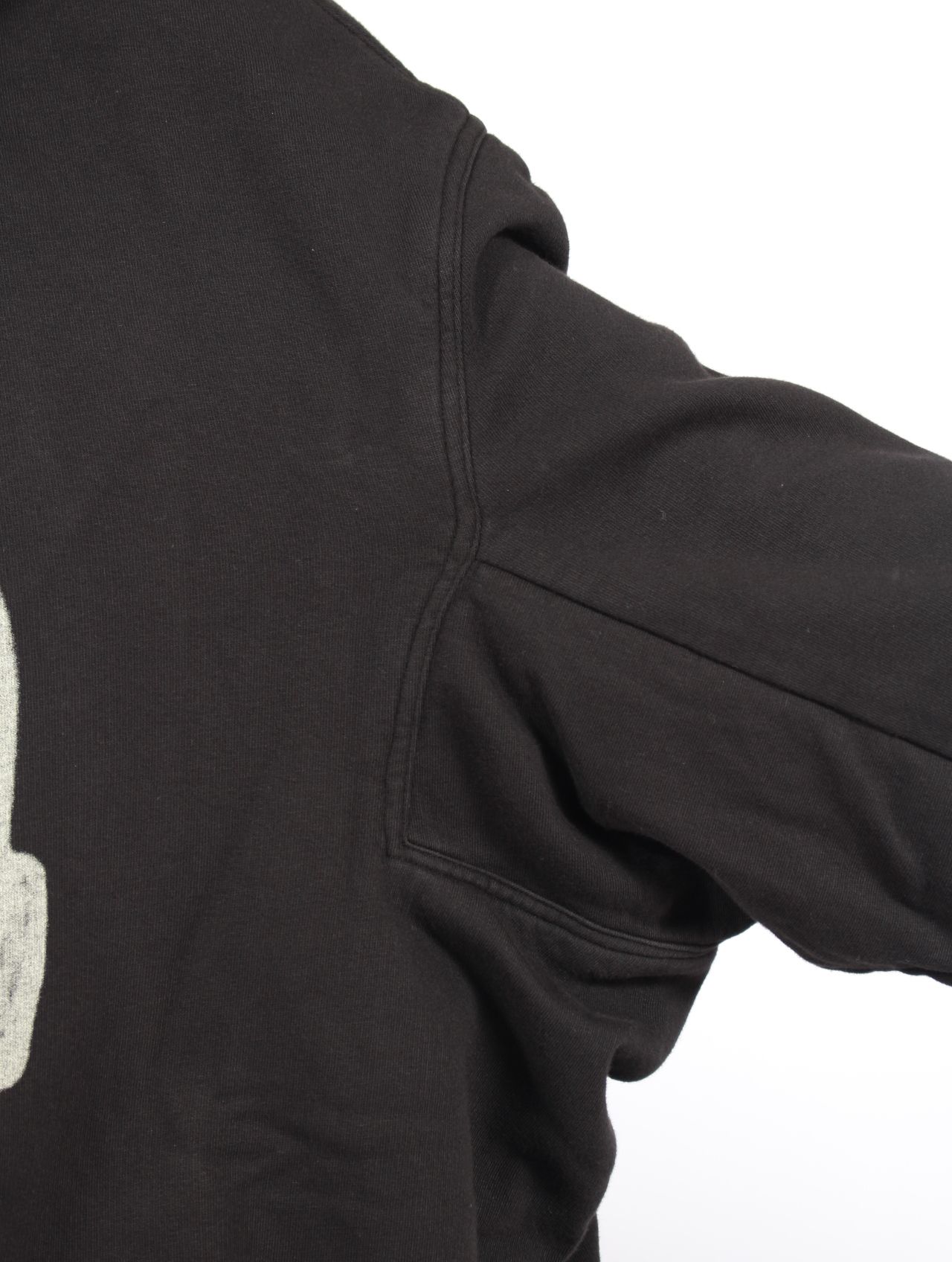 【25AW】ピーター フーディー グラフィック パーカー / PETER HOODIE / ブラック × パール