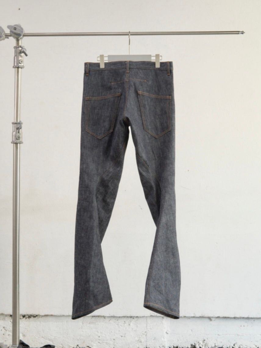 【26SS】3D ツイステッド ジーンズ / 3D TWISTED JEANS 3.0 / RAW INDIGO (ロー インディゴ)