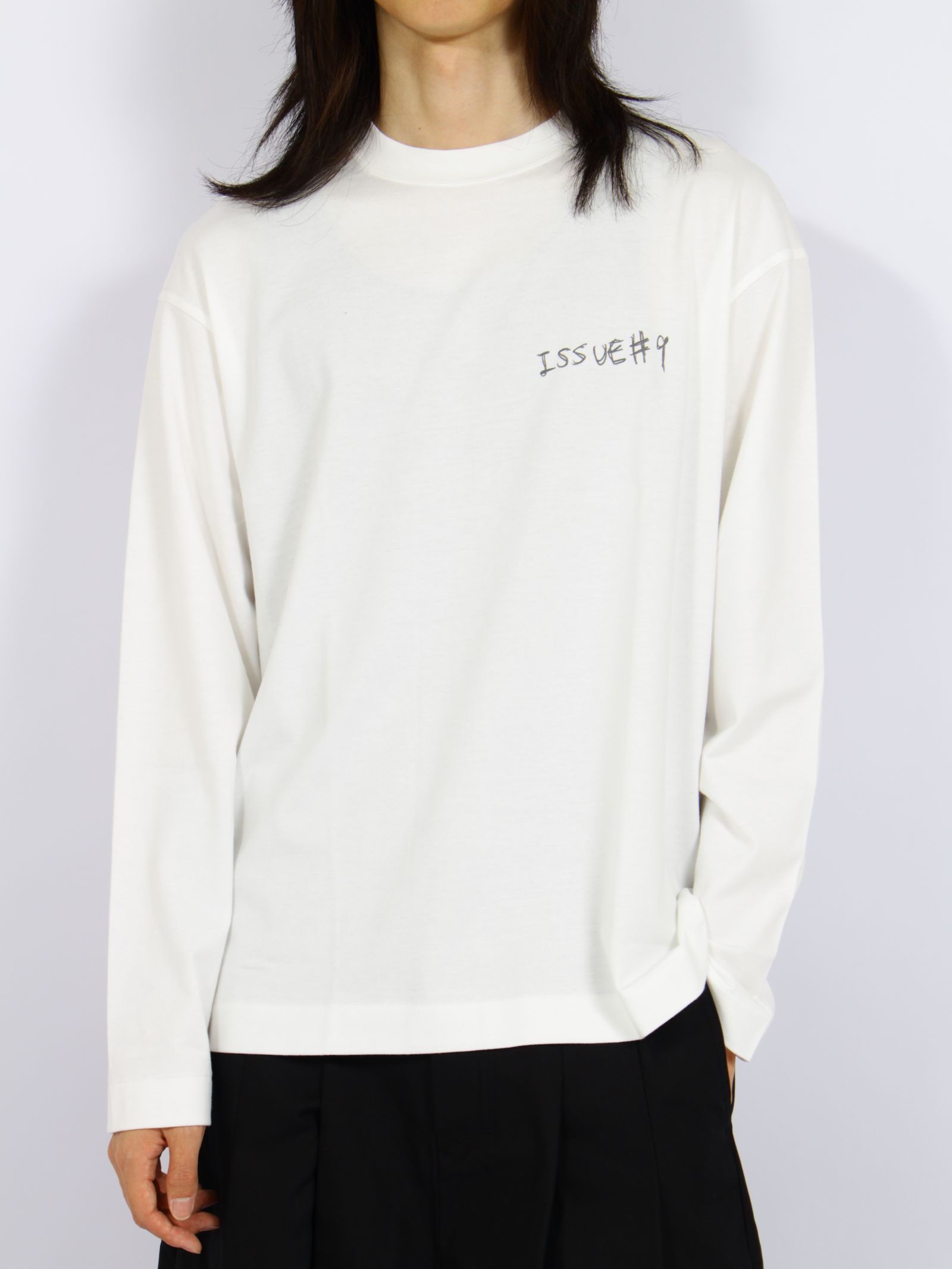 【26AW】シーズン テーマ ロングスリーブ Tシャツ / ISSUE#9(L/S TEE) / ホワイト