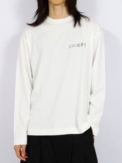 【26AW】シーズン テーマ ロングスリーブ Tシャツ / ISSUE#9(L/S TEE) / ホワイト