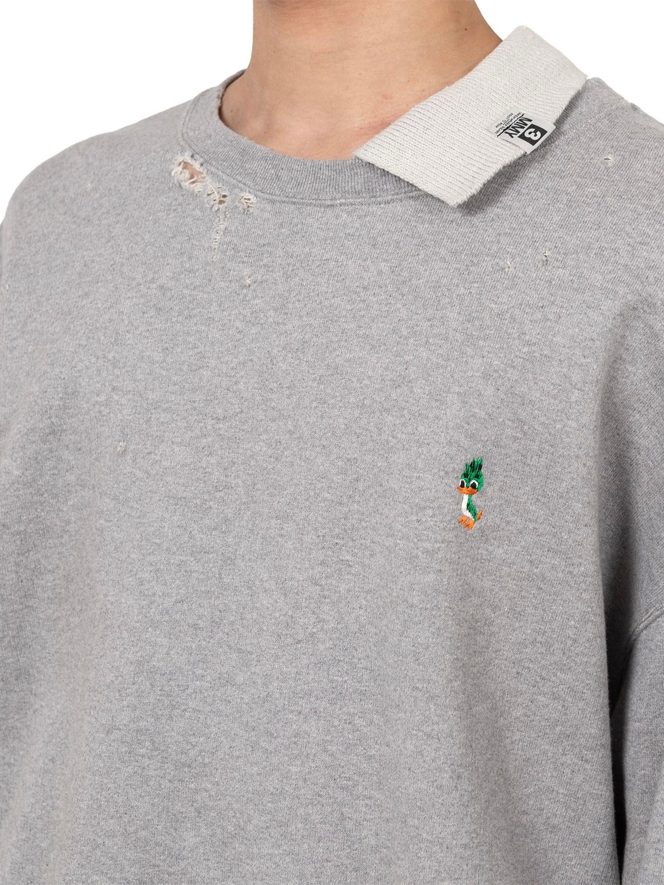 【25AW】トリプル レイヤード プルオーバー / TRIPLE LAYERD PULLOVER / グレー