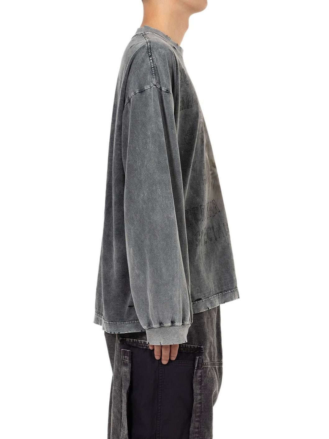 Maison MIHARA YASUHIRO - 【25SS】ブリーチド ロングスリーブ T