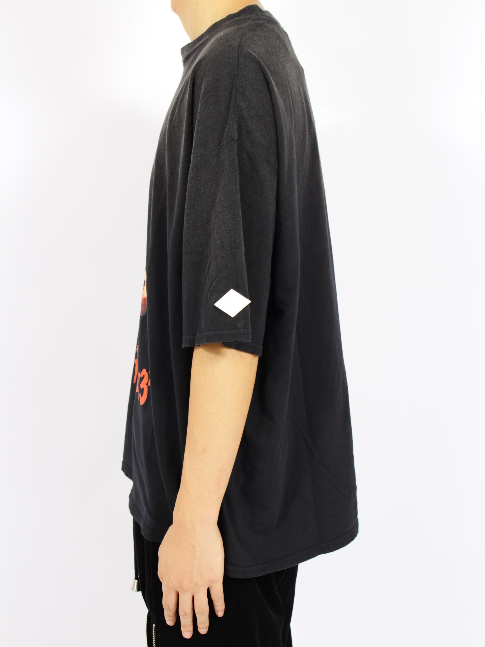 【13日の金曜日コラボ】ヴィンテージ エフェクト Tシャツ / x FRIDAY THE 13TH VINTAGE EFFECT T-SHIRT 01 / ブラック