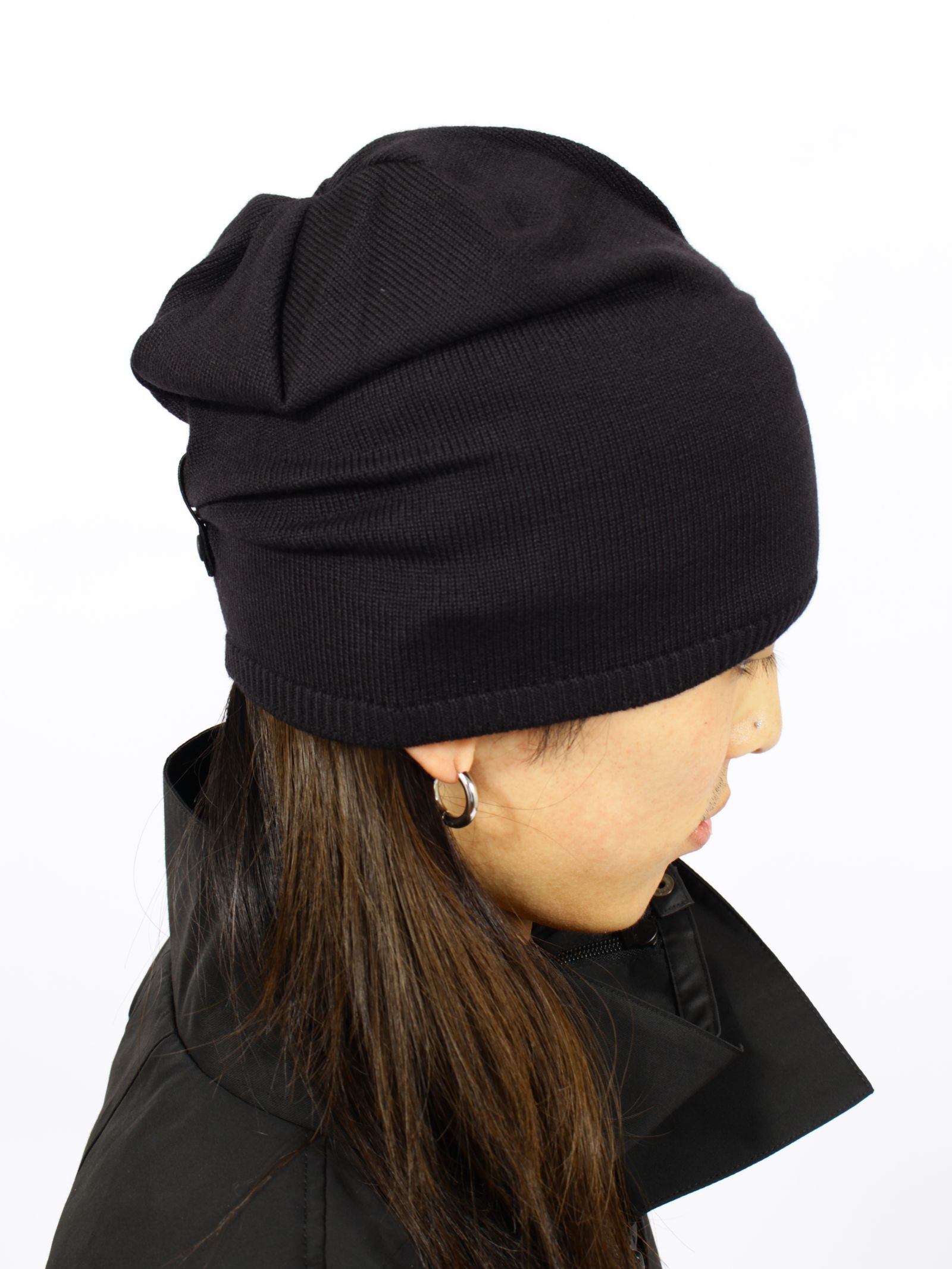 【26AW】ライトウール ビーニー ニット帽 / LIGHT WOOL BEANIE / ブラック