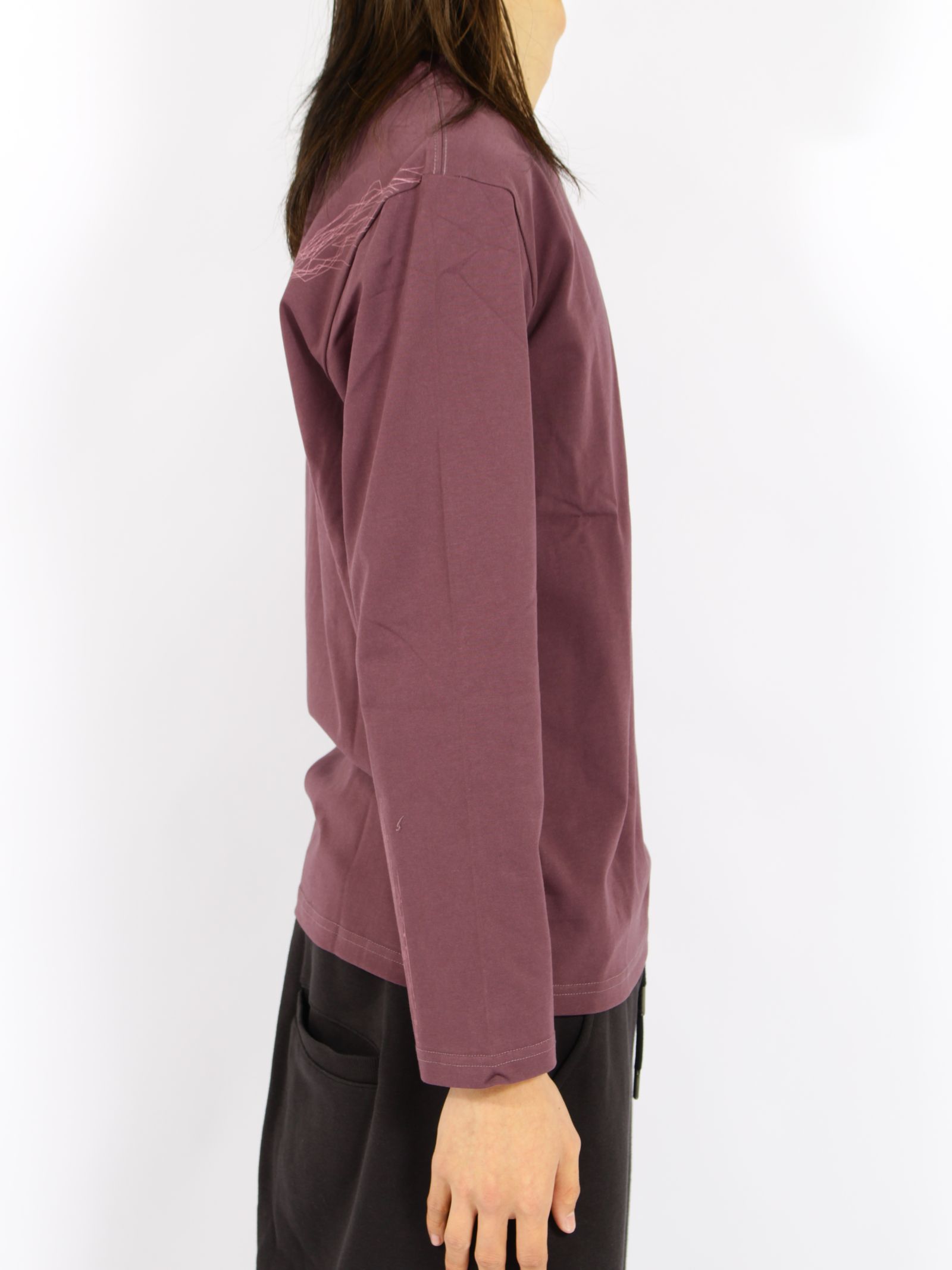 【26AW】ロゴ ロング スリーブ ロンT / LOGO LONG SLEEVE / WINE