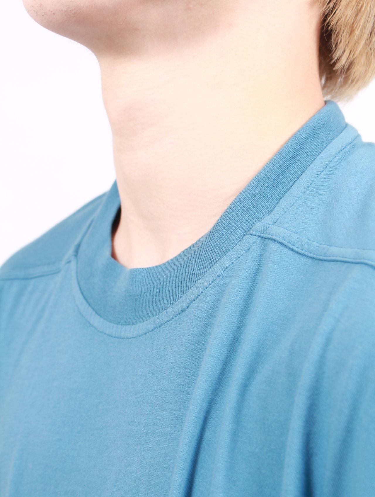 Rick Owens  T グラフィック Tシャツ ブルー グラフィック RICK OWENS(リックオウエンス) Tシャツ