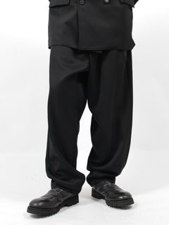 【24AW】ジュードー トラウザー / JUDO TROUSERS / ブラック