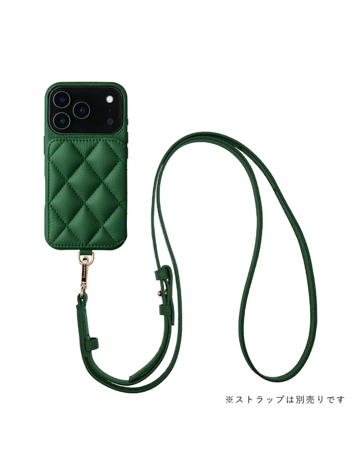 【iPhone 17 ProMax】グレース スマートフォンケース / GRACE / グリーン