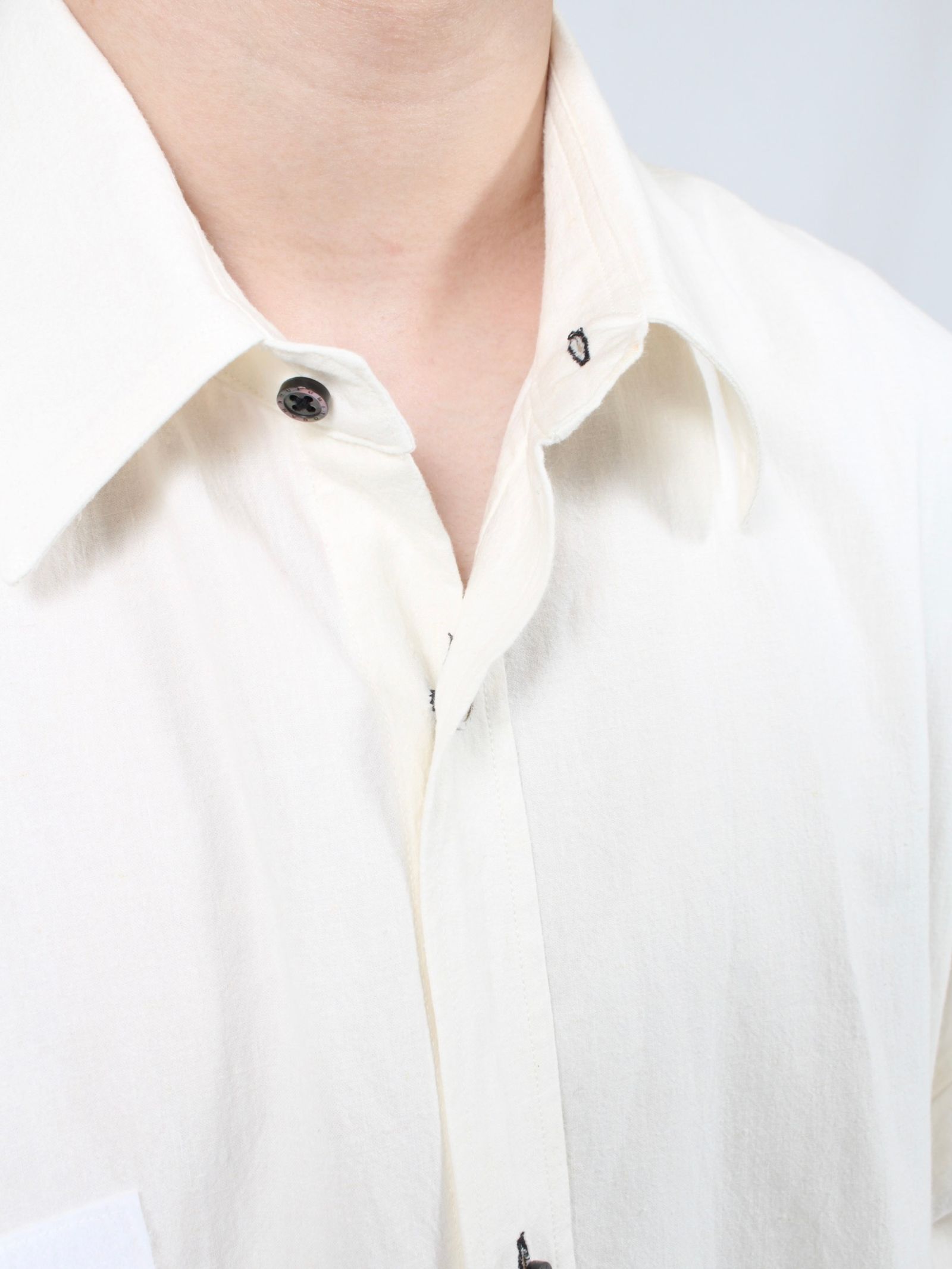 【24AW】M-51 リネン シャツ ジャケット / M-51 LINEN SHIRT JK / ホワイト