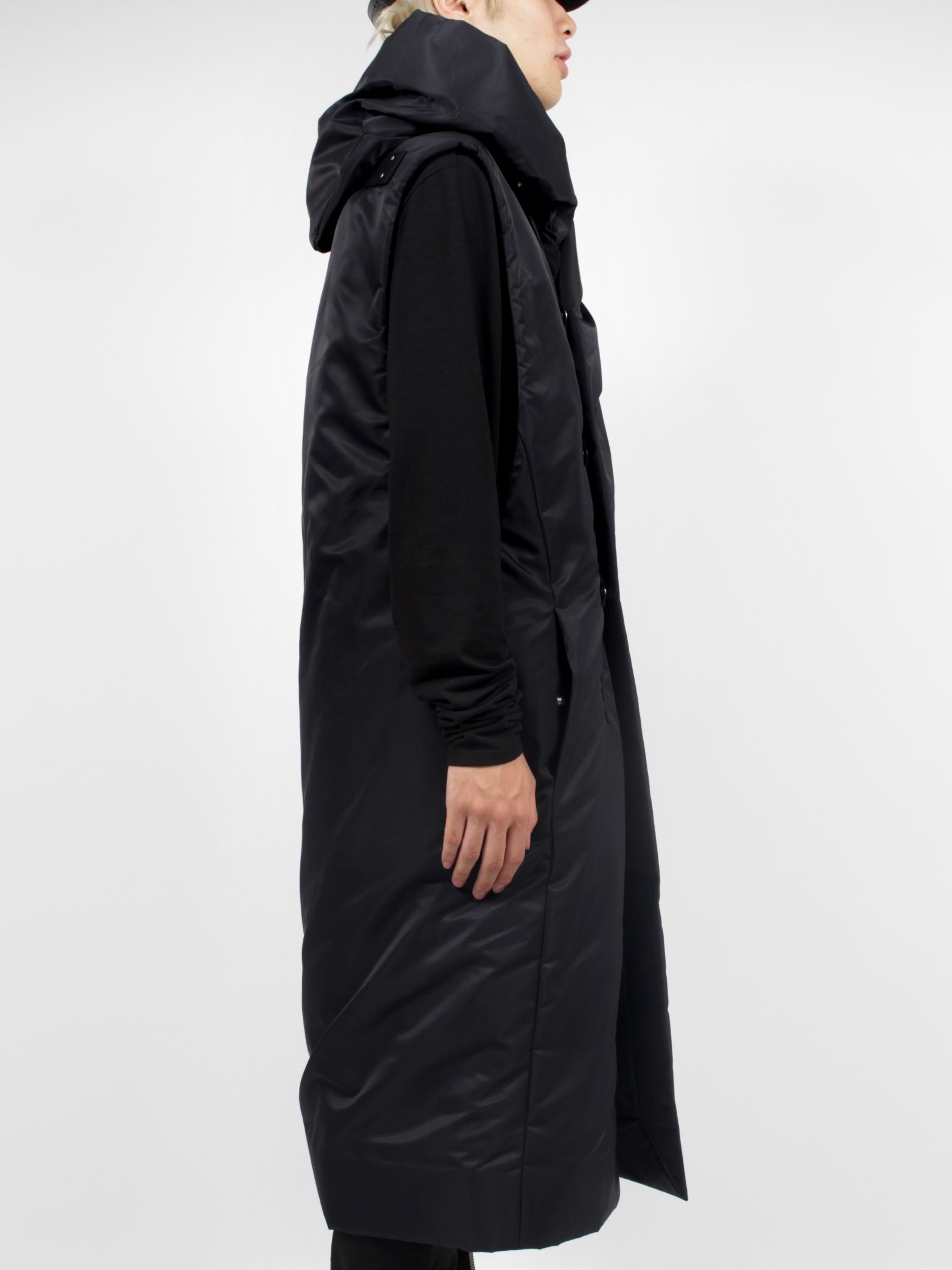 RICK OWENS - 【23FW】フーデッド ライナー コート / HOODED