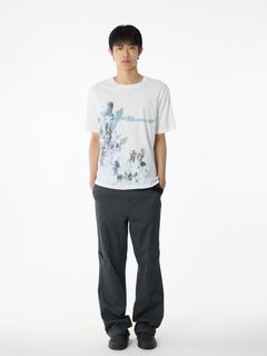 オーバーレイ Tシャツ 半袖 シャツ / OVERLAY T-SHIRT / ホワイト SG27SSTOTS006