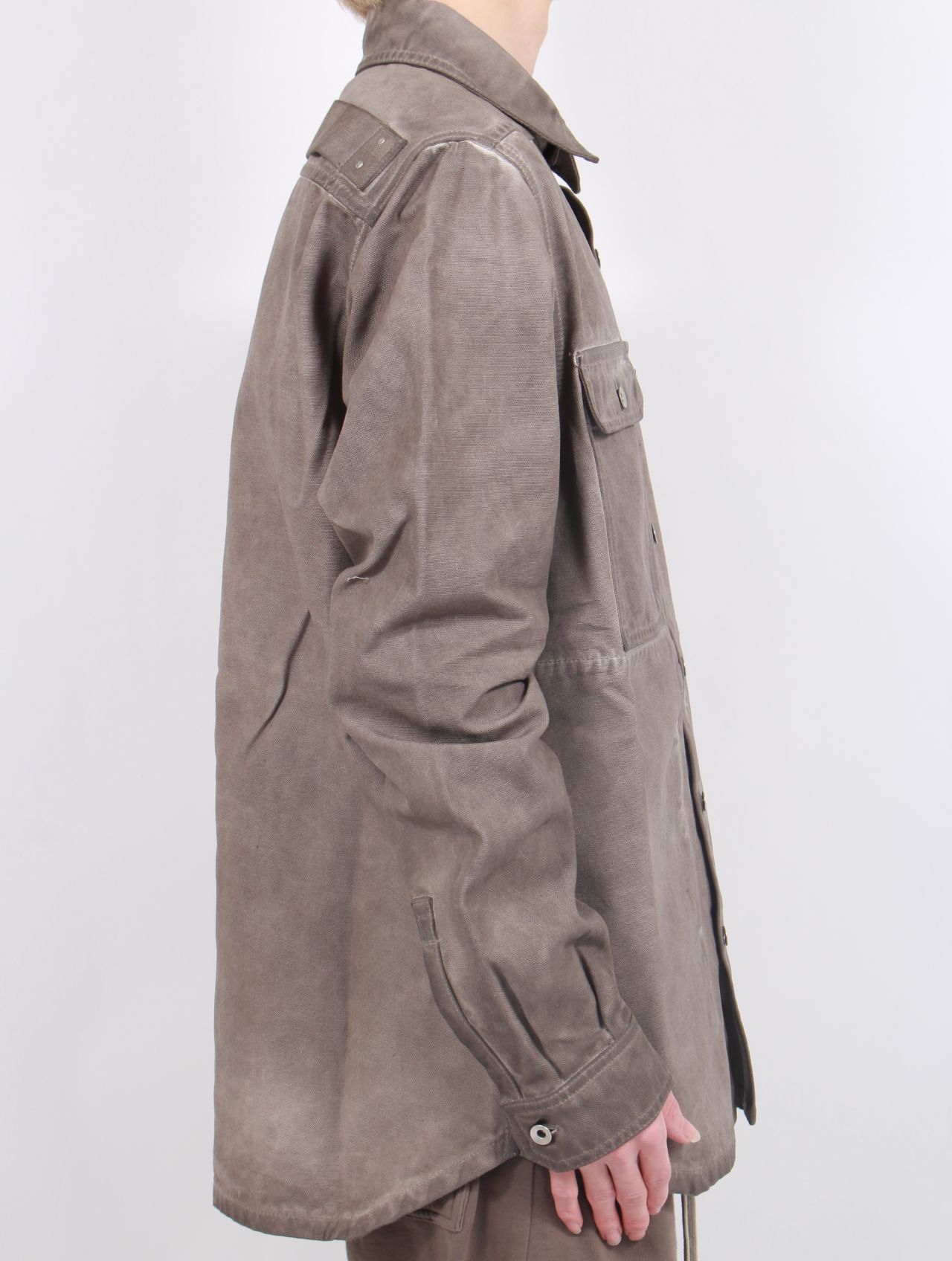 RICK OWENS - 【23FW】ジャンボ フォグポケット アウターシャツ
