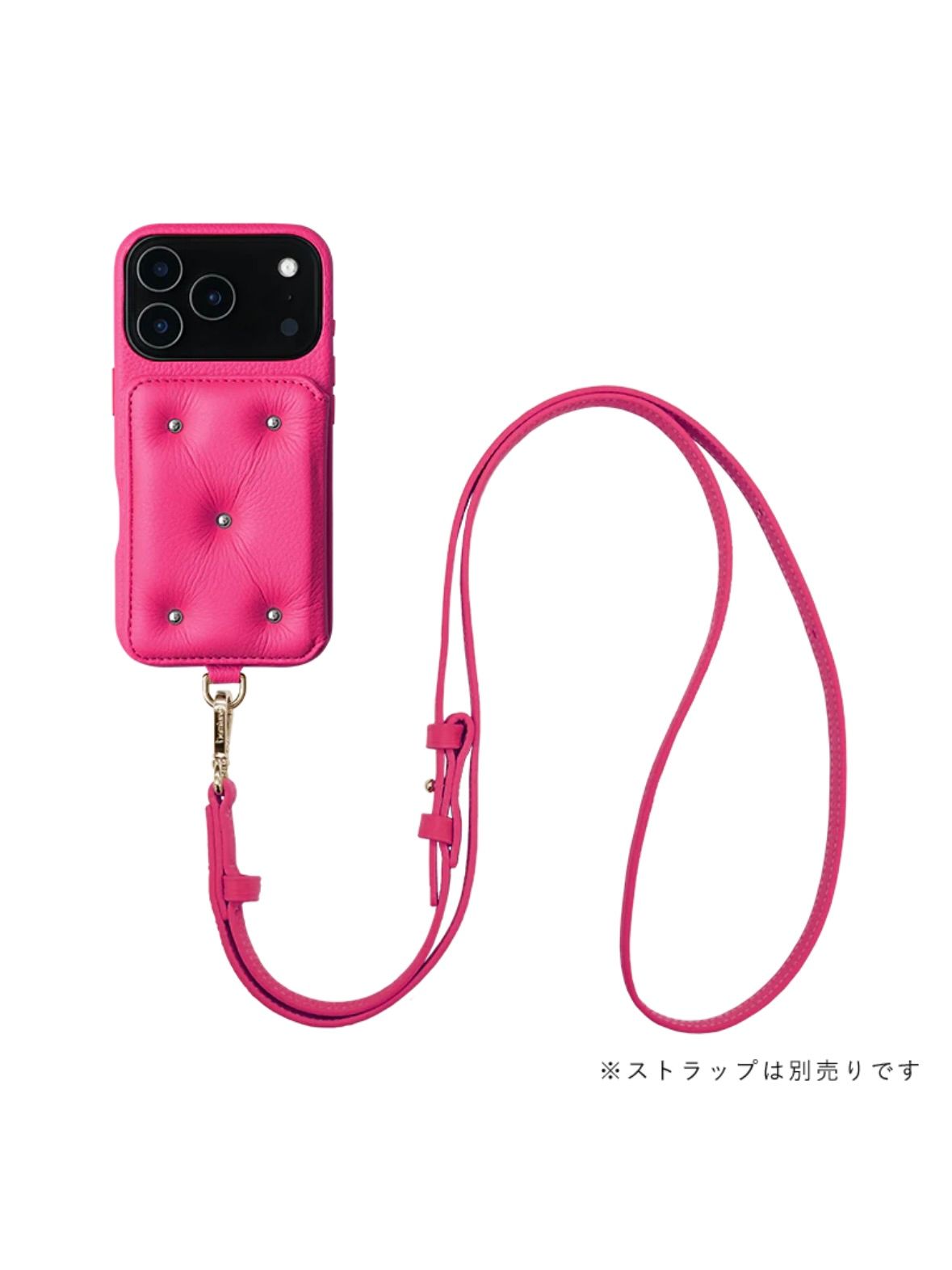 【iPhone 17 ProMax】バロン サンク スマートフォンケース / BALLON CINQ / マゼンタピンク