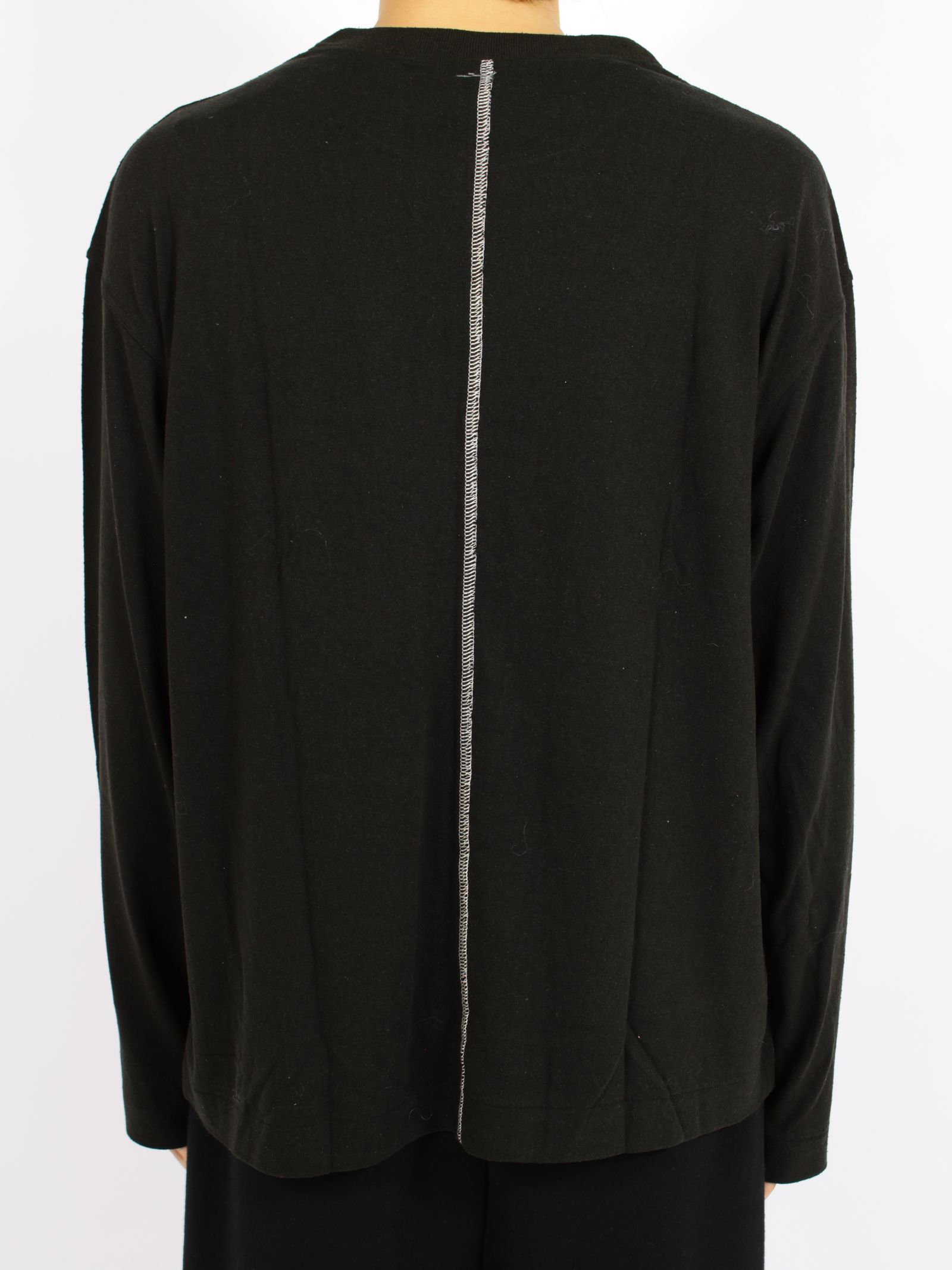 【26AW】ステイトメント イン ディセンバー ロングスリーブ Tシャツ / STATEMENT IN DECEMBER(L/S TEE) / ブラック