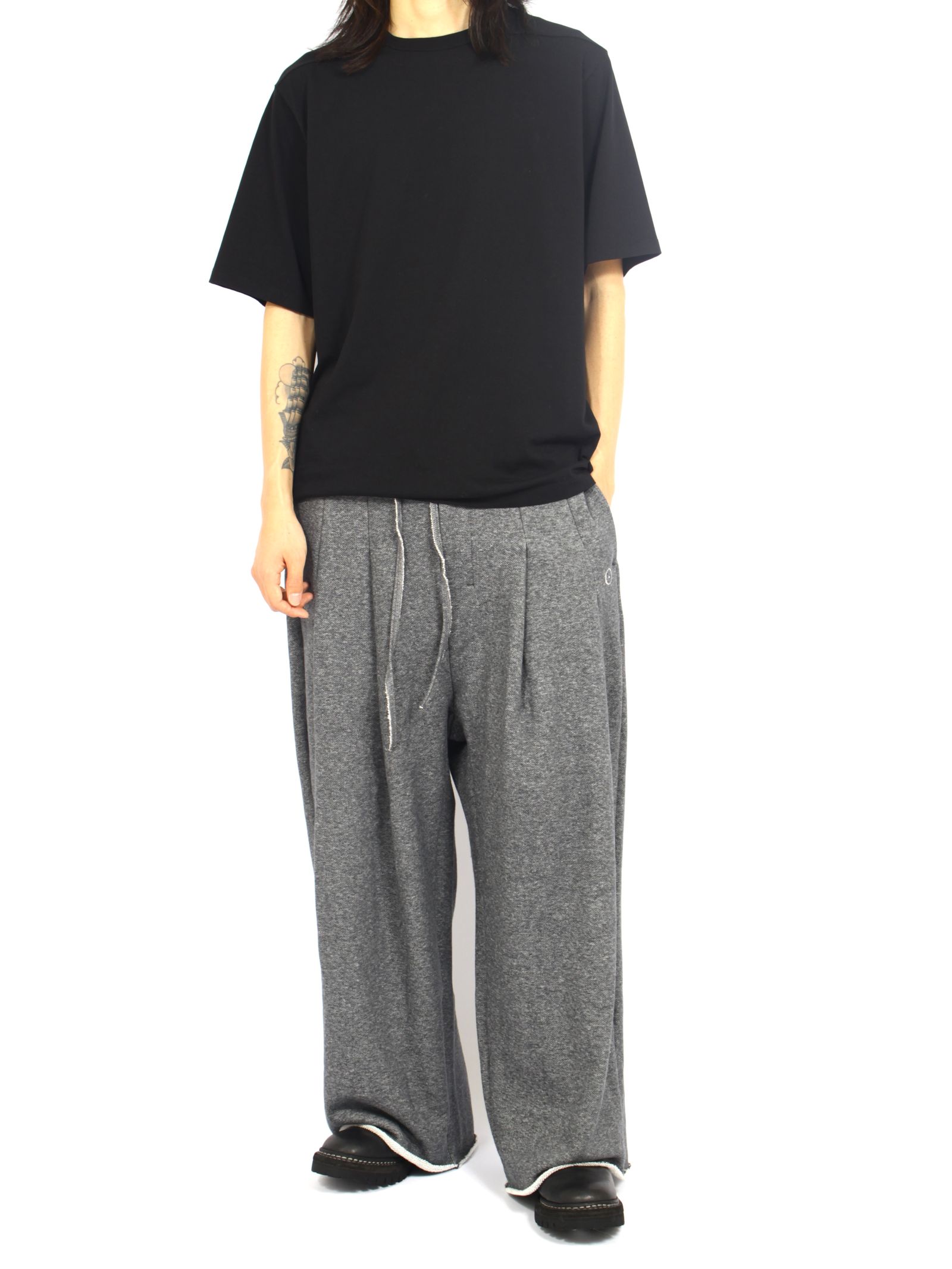 【定番】オーディナリー ホーム バギー スウェットパンツ / ORDINARY HOME BAGGY / チャコール